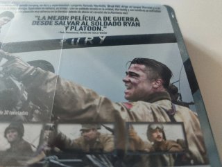 Corazones de Acero. Steelbook. 4K UHD y Blu-ray.