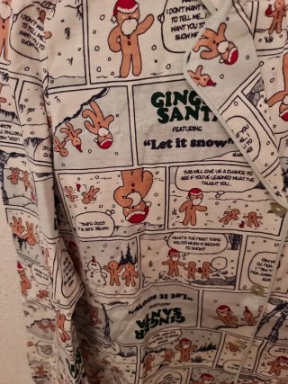 Pijama Navidad Talla M