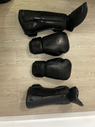 Guantes Venum Boxeo Negro