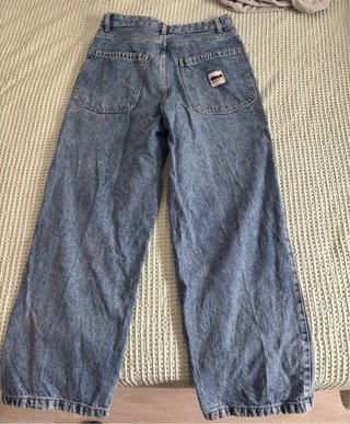 Pantalones vaqueros anchos azules