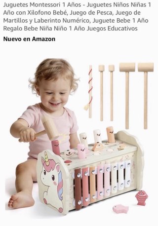 Juguete Montessori 1-3 Años Niños Educativo