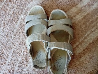 Sandalias Beige Talla 41