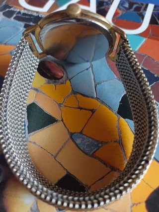 Reloj Cyma Cymaflex Vintage Dorado