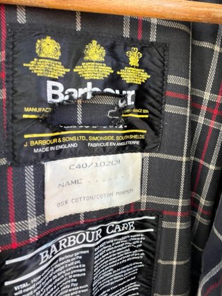 Barbour Beaufort Talla M Azul Marino C40/102.92