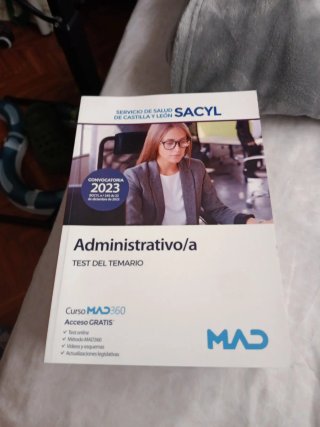 Administrativo/a del Servicio de Salud de Castilla