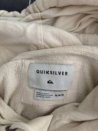 Sudadera Quiksilver Beige