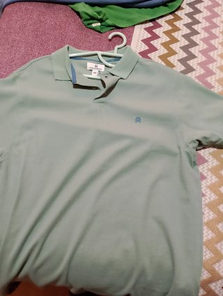 Camiseta British Cotton Azul Talla L