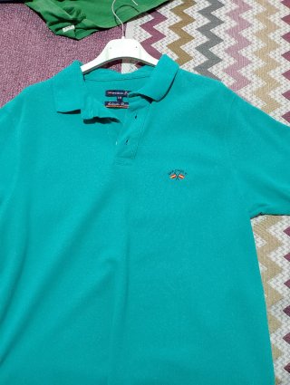 Camiseta British Cotton Azul Talla L