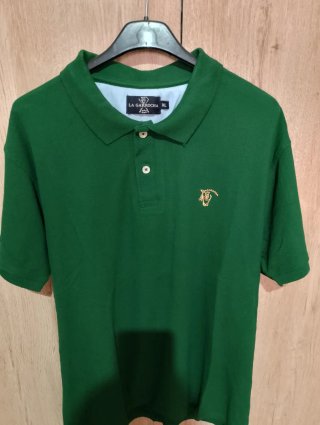Camiseta British Cotton Azul Talla L