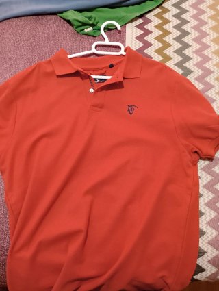 Camiseta British Cotton Azul Talla L