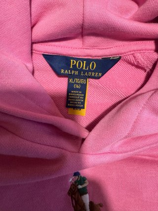 Sudadera niña algodón Ralph Lauren