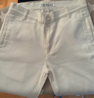 Bermudas Bikkembergs niño blancas T.10