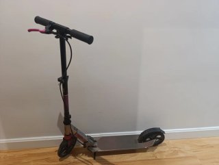 Patinete Oxelo Morado y Gris