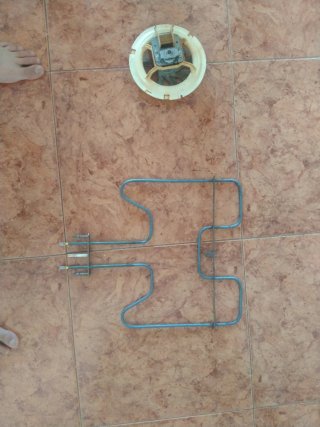 Resistencia y ventilador horno iINDESIT