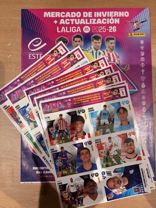 Mercado Invierno LaLiga 25/26 Este Panini