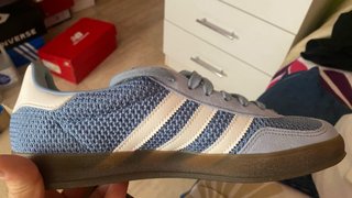 Adidas Gazelle Indoor Azul/Blanco
