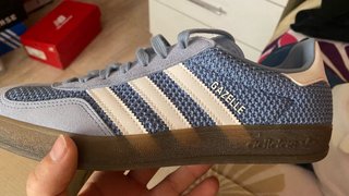 Adidas Gazelle Indoor Azul/Blanco