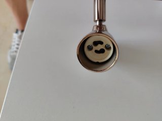 Lámpara de 4 focos bronce