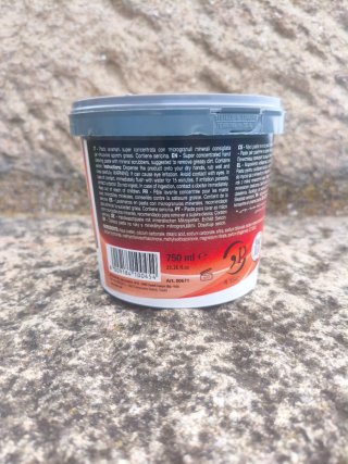 4 Botes Pasta Lavamanos Nettuno La Rossa 750ml