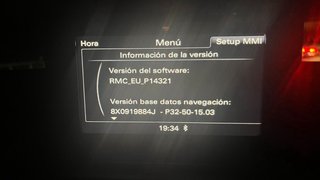 Pantalla Audi Q3 MMI