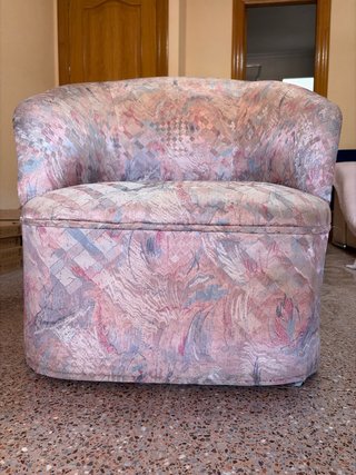 Butaca floral multicolor