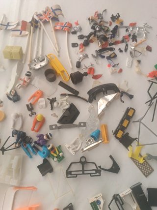 Lote piezas pequeñas Scalextric