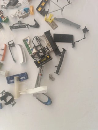 Lote piezas pequeñas Scalextric
