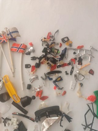 Lote piezas pequeñas Scalextric