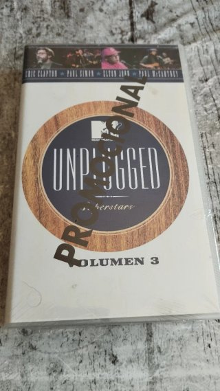 MTV Unplugged VHS Vol. 3 y 4 (PRECINTO)