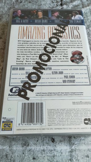MTV Unplugged VHS Vol. 3 y 4 (PRECINTO)