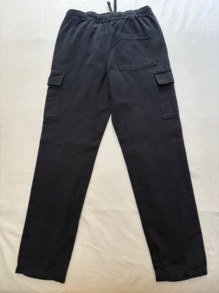 Pantalón cargo negro Mango niño T.13-14