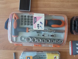 Lote herramientas bricolaje y montaje