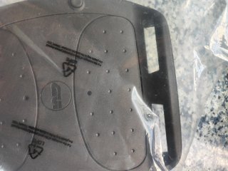 Placa Soporte Baúl GIVI Monolock Negra