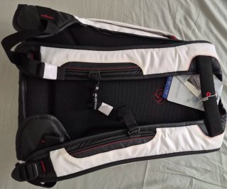 Mochila Samsonite 19L Negra y Blanca
