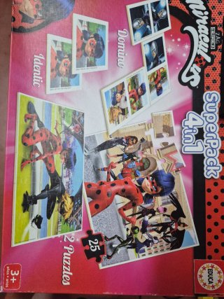 Ladybug SuperPack 4 en 1 Puzzles