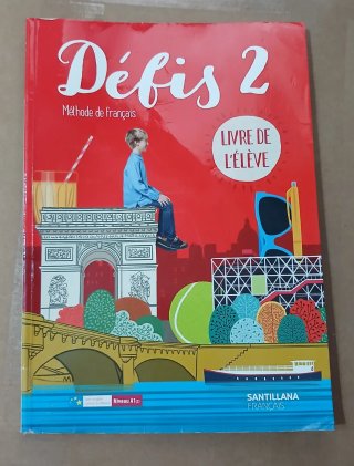 Libro francés. Santillana.