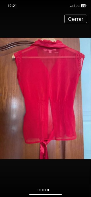 Lote 2 Camisas Mujer Rosa y Roja