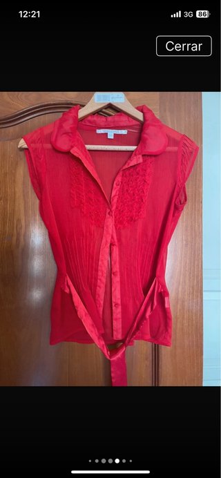 Lote 2 Camisas Mujer Rosa y Roja