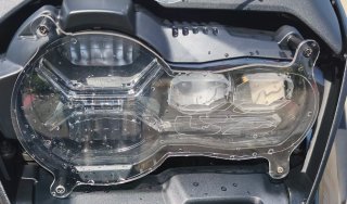 BMW R1250GS Adventure Moto Negra y Plata