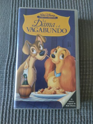 VHS La Dama e il Vagabondo (Spagnolo)