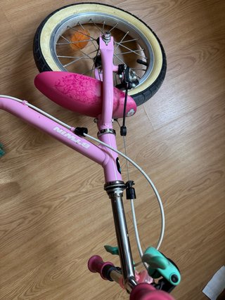 Bicicleta infantil rosa 5 años