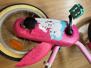 Bicicleta infantil rosa 5 años