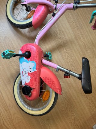Bicicleta infantil rosa 5 años
