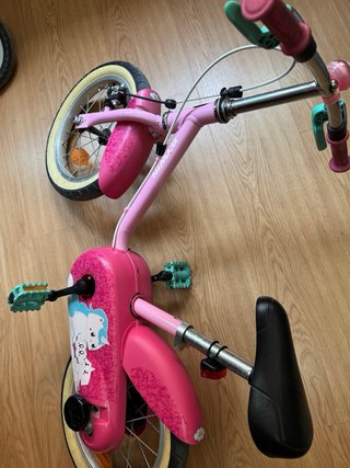 Bicicleta infantil rosa 5 años