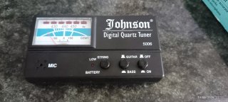Afinador Johnson Digital Quartz 5006 Guitarra Bajo