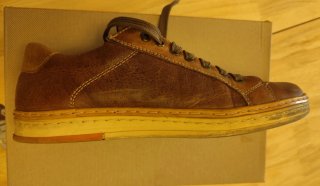 Zapatillas Fosco Piel auténtica Marrón Talla 40
