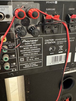 Equipo de Sonido Pioneer Negro y Marrón