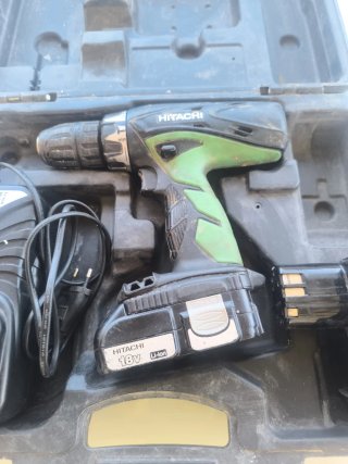 Taladro Hitachi 18V Batería