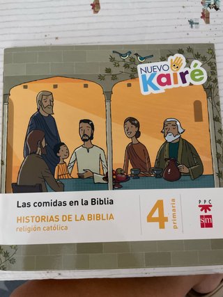 Historias de la biblia. Las comidas de la biblia