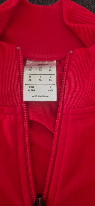 Sudadera Real Madrid Adidas Roja